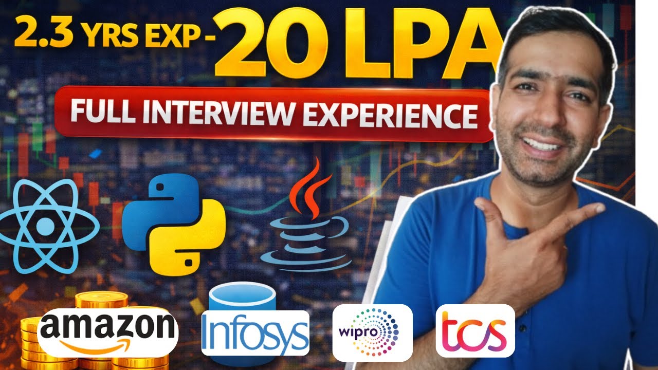 Get minimum 20 LPA job offer in 2026 | TCS Amazon Microsoft