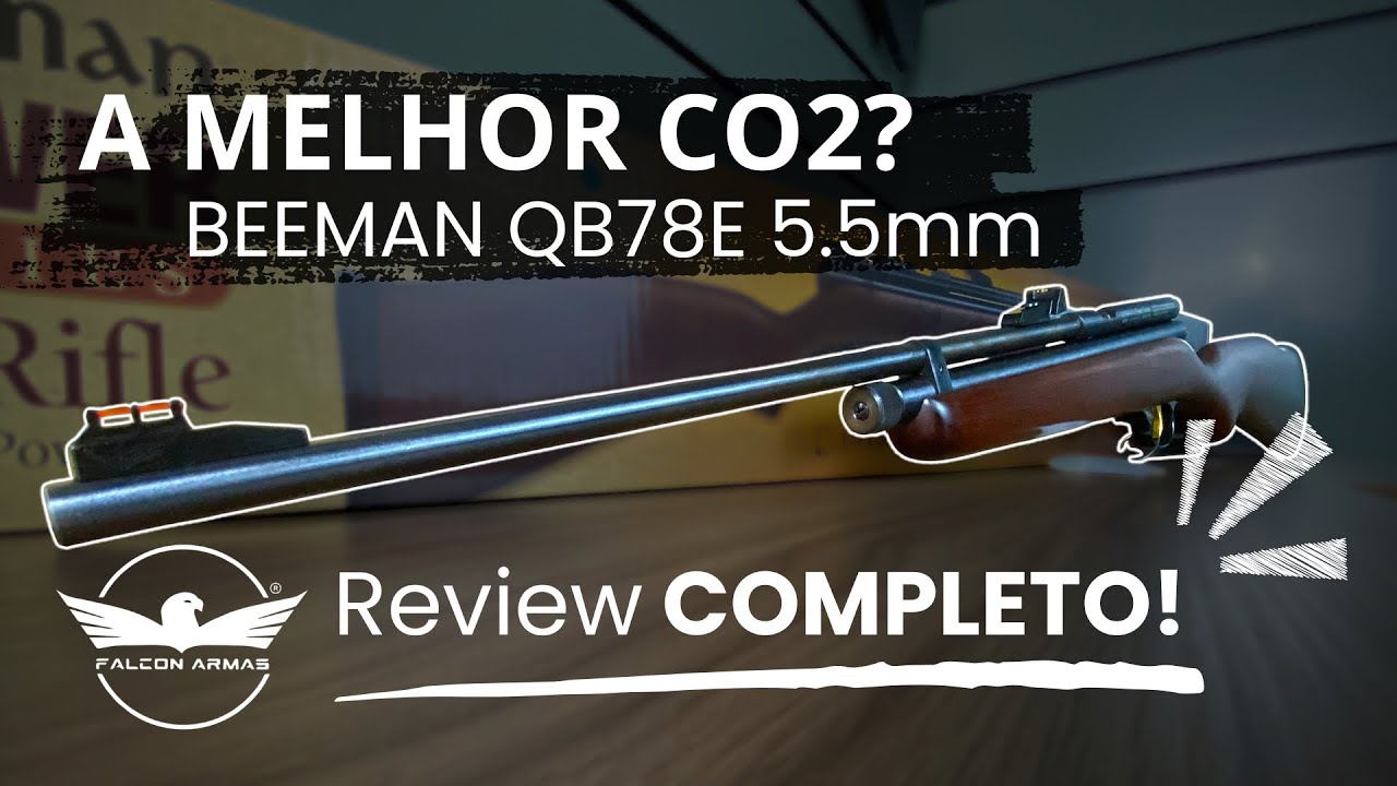 A MELHOR CO2 DO MOMENTO? 🤯 Beeman QB78E em TESTE!