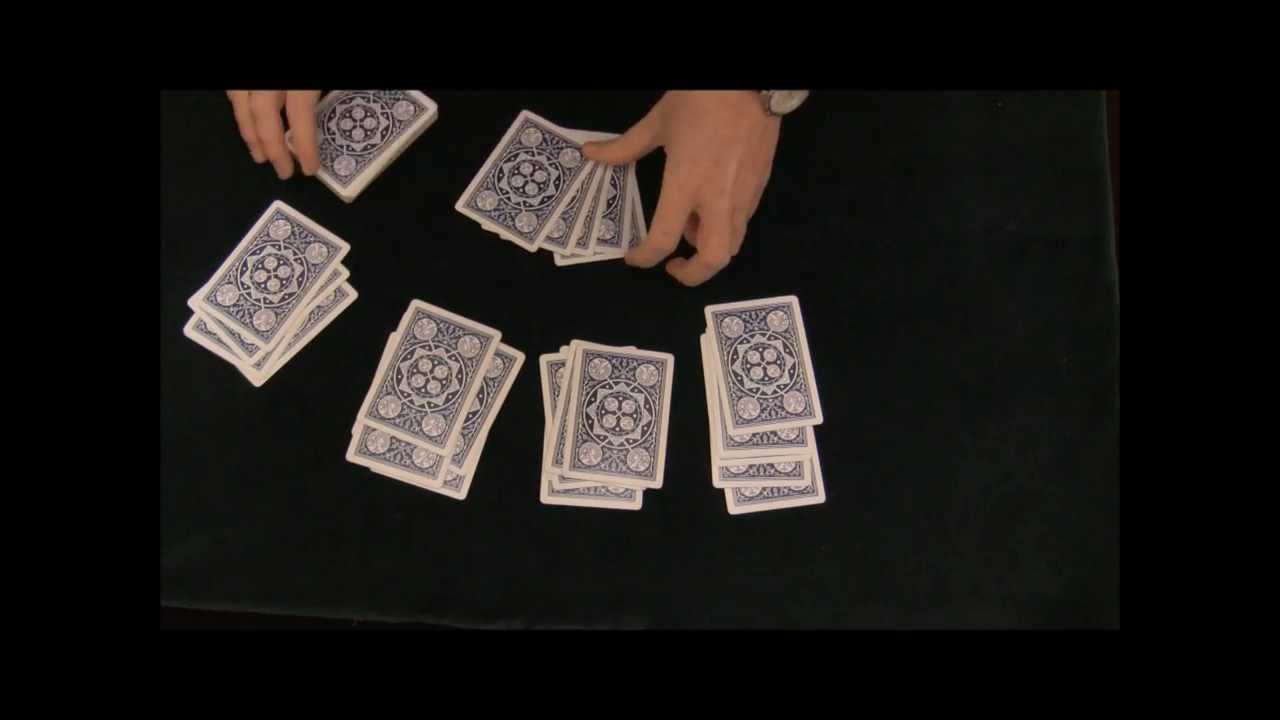 Poker Demonstration - Self working Card Trick Revealed