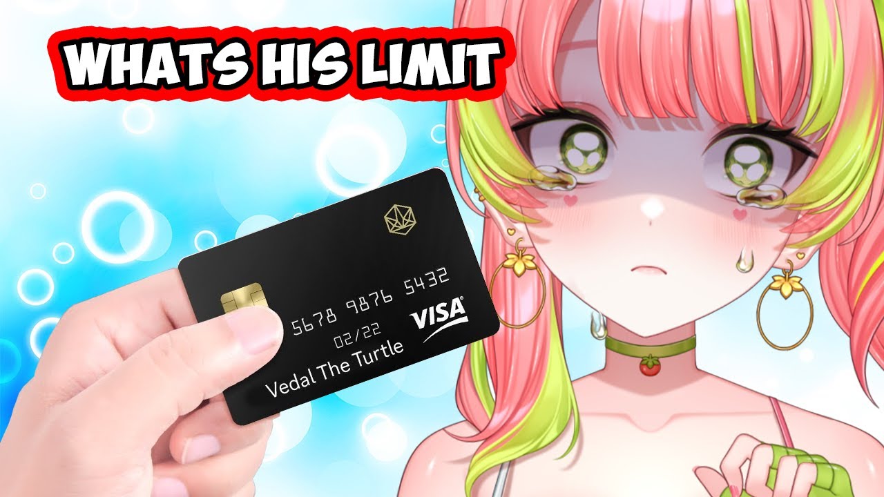 Vedal Gives Toma His Credit Card For Neuro Shopping