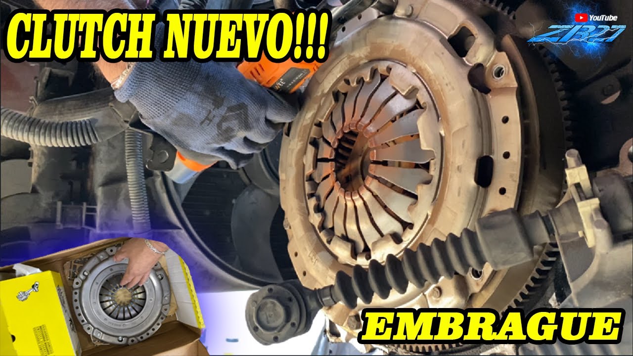 CAMBIO DE CLUTCH O EMBRAGUE CRUZE STD!!!