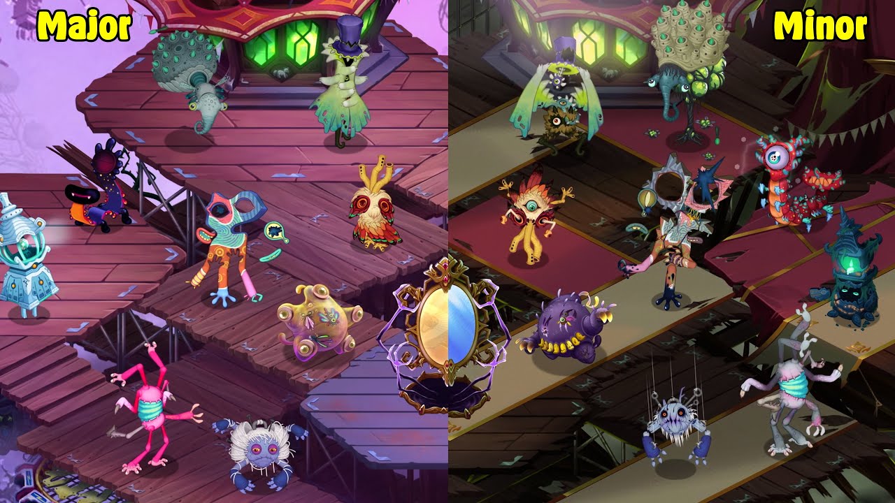 Major vs Minor Paironormal Carnival (Wave 3) | | My Singing Monsters