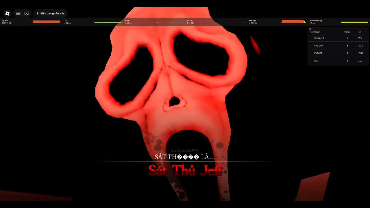 Jeff The Killer gameplay