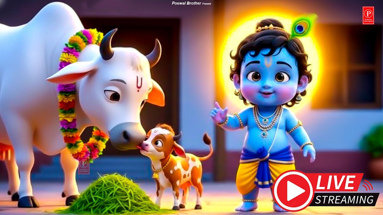 छोटी छोटी गैया छोटे छोटे ग्वाल। Choti Choti Gaiya Chote Chote Gwal। #kanha #krishna #krishnabhajan
