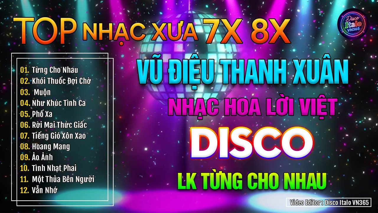 Vũ Điệu Thanh Xuân - DISCO | Những Bản Tình Khúc Ngoại Lời Việt Bất Hủ Thập Niên 90 Nghe Là Nghiện