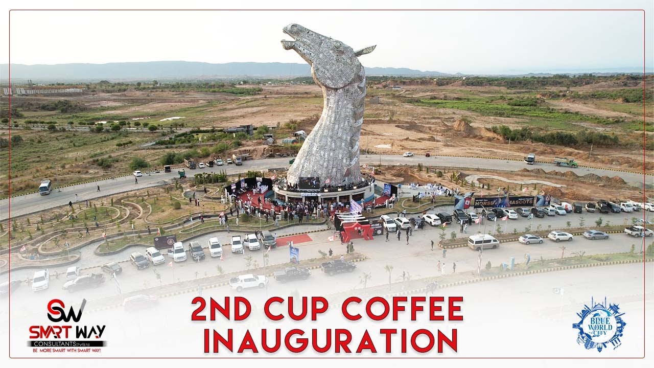 Second Cup Coffee Inauguration Ceremony at Blue World City | Blue World City Islamabad Events | SWC