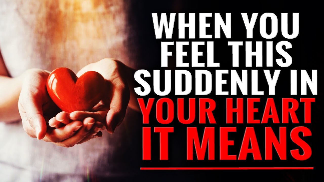 When You Constantly Feel This Sudden Thoughts In Your Heart About Someone It Means