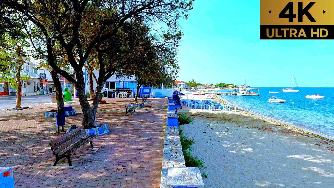 Çanakkale Güzelyalı Sahili ve Halk Plajı | 4K | 60fps | 2023 |