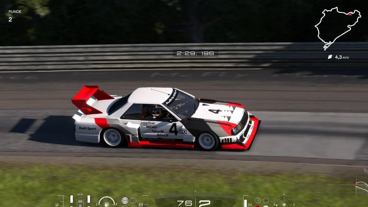 GT7 Nürburgring+Nordschleife backward↪️ 8:40.156⏱️