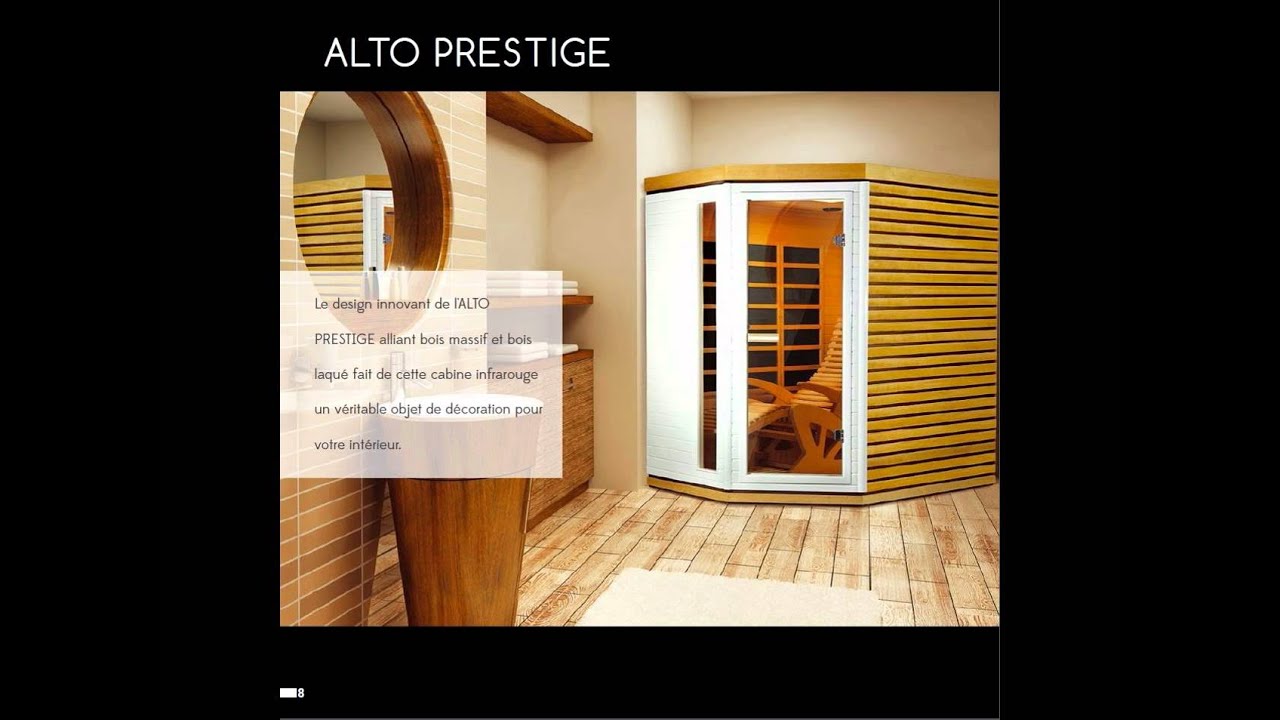 Sauna infrarouge HOLL'S By poolstar
