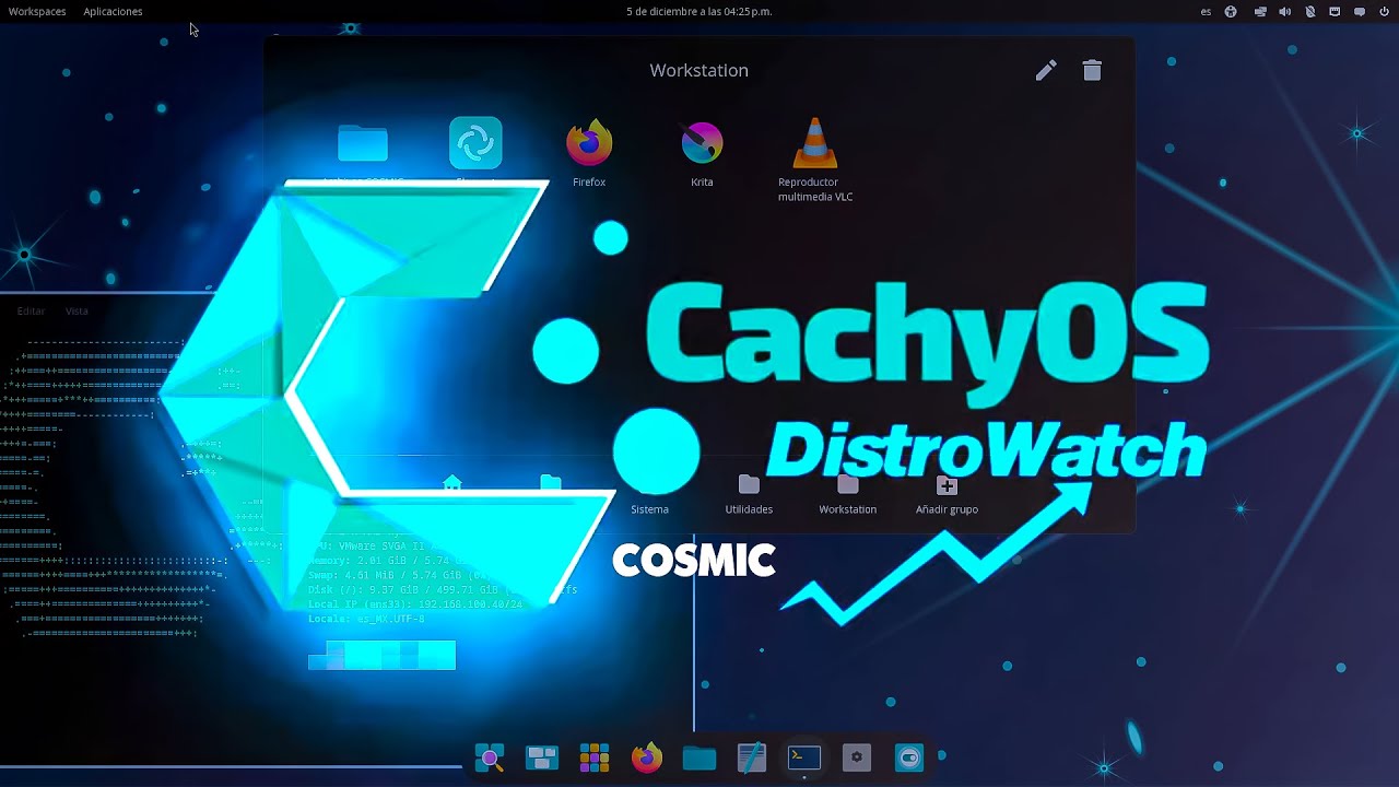 Cachy OS COSMIC The Best For This 2026