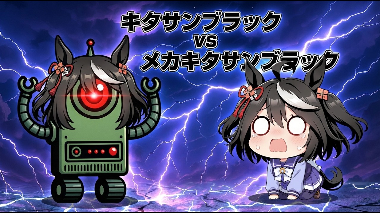 【ウマ娘SS】キタサンブラックVSメカキタサンブラック