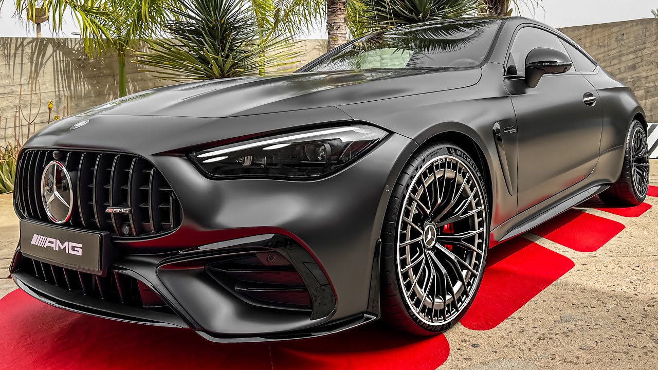 NEW 2024 Mercedes AMG CLE53 Coupe! +SOUND! Best Designed Coupe?! Interior Exterior Review 4k