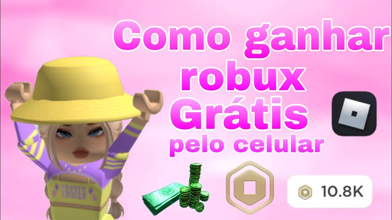 Como ganhar robux grátis ✨Super Fácil pelo celular✨(Funciona)