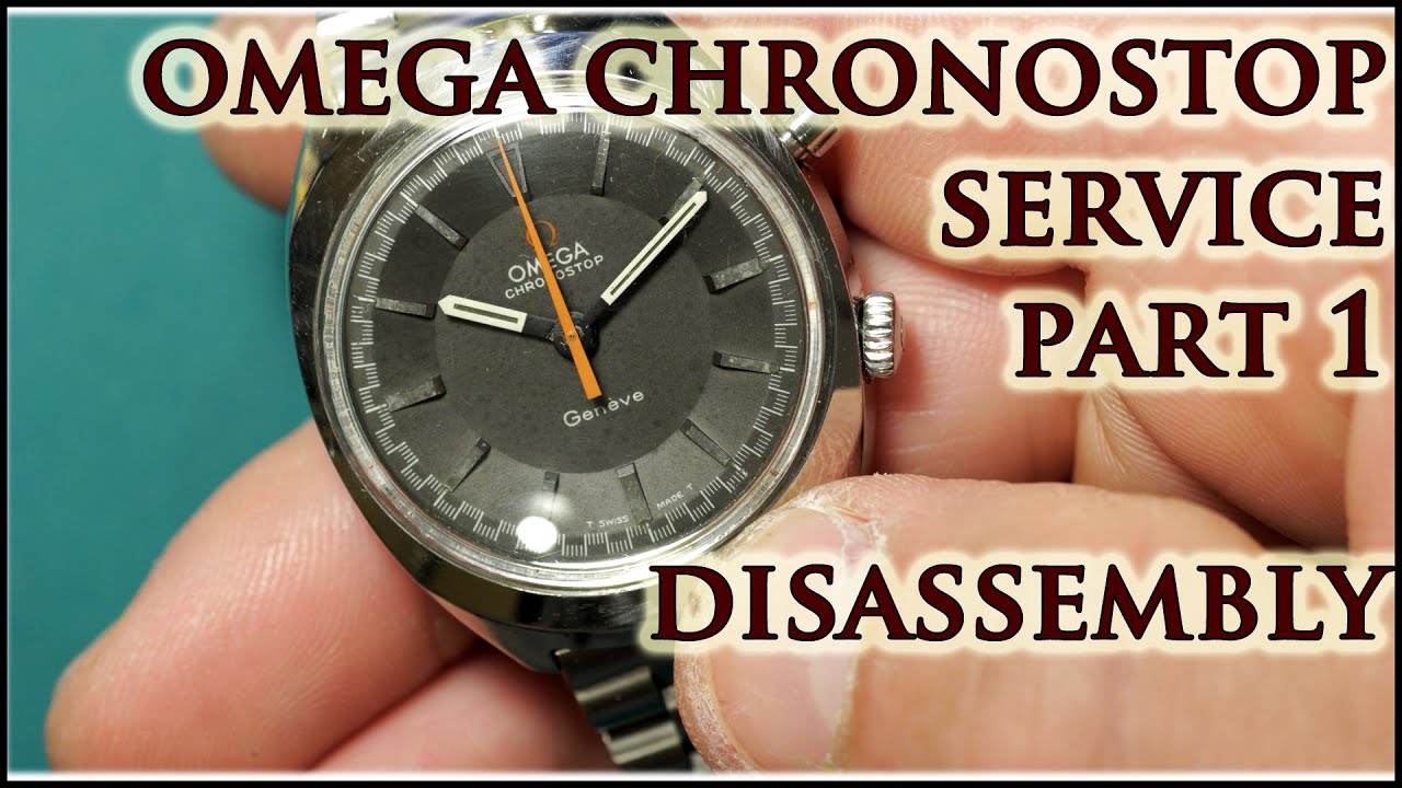 Omega Chronostop Cal 865 Disassembly, Service Part 1