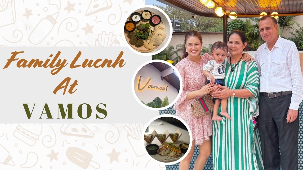 Family Fun & Food at Vamos | Yuvika Chaudhary Vlogs