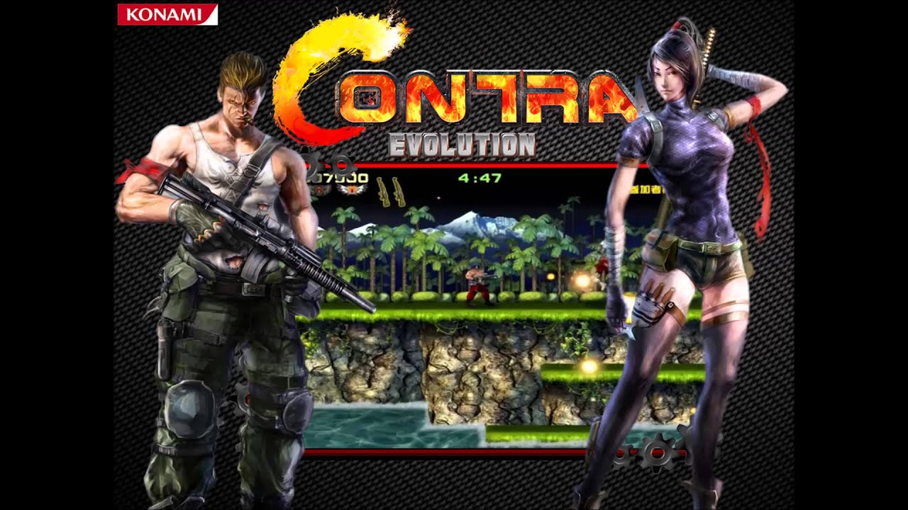 Contra Evolution OST - Jungle & Hangar (Arcade Version)