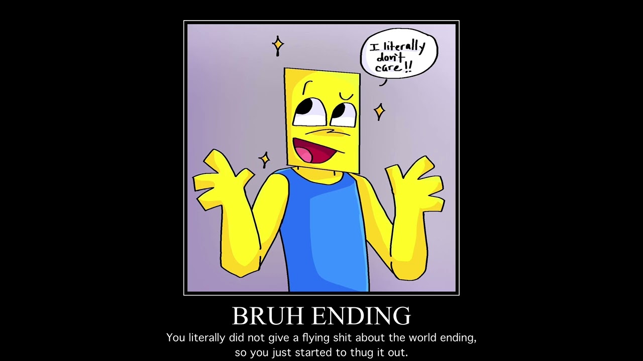 All Endings Meme (Roblox) PART 4 (REMASTERED)