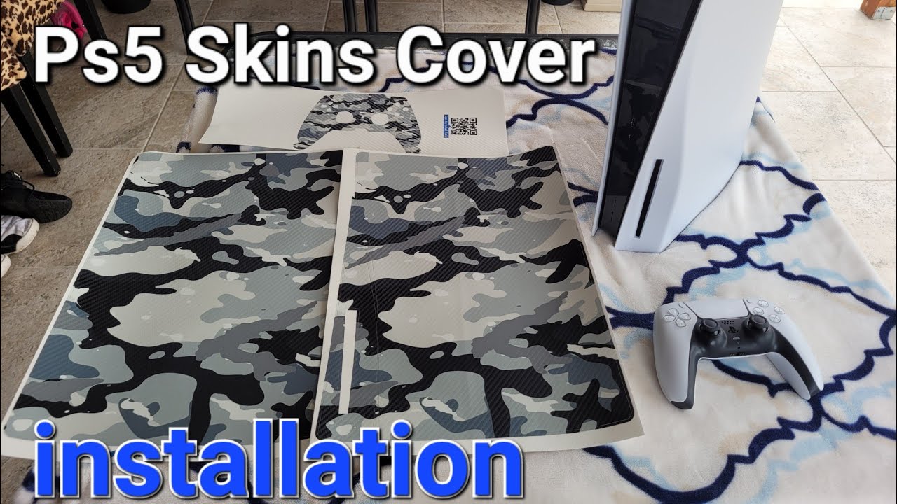 Ps5 Mighty Skins Cover install