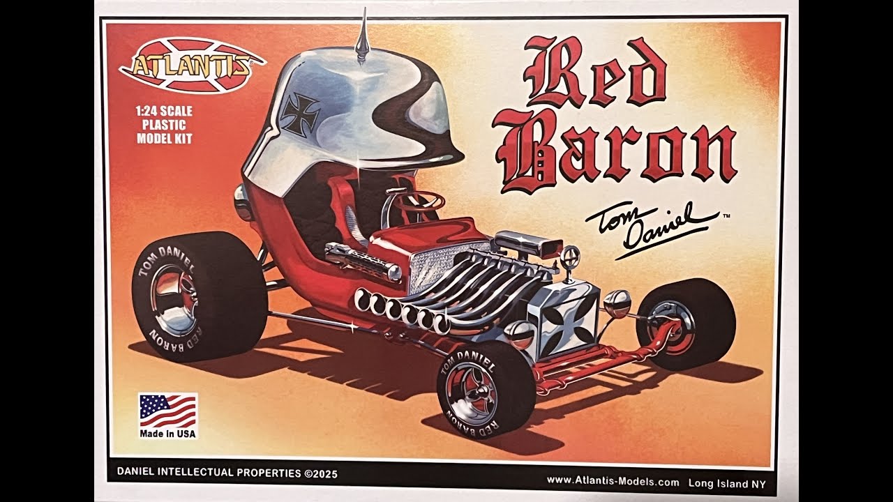 Tom Daniel's Red Baron kit now from Atlantis!
