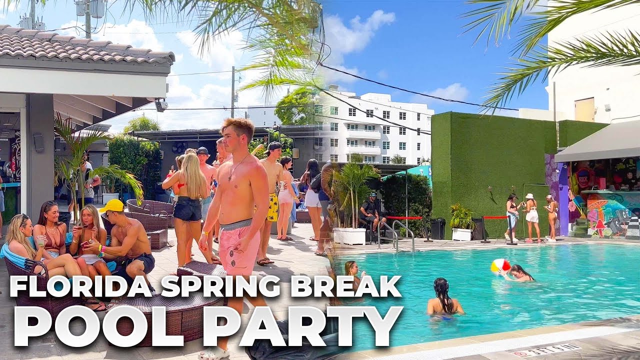 Walking Fort Lauderdale, FL during Spring Break (March 21, 2022)