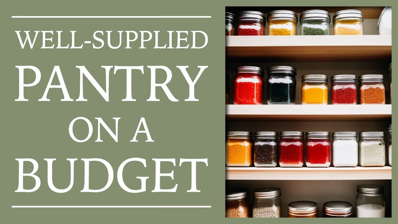 6 Steps to a Well-Supplied Pantry