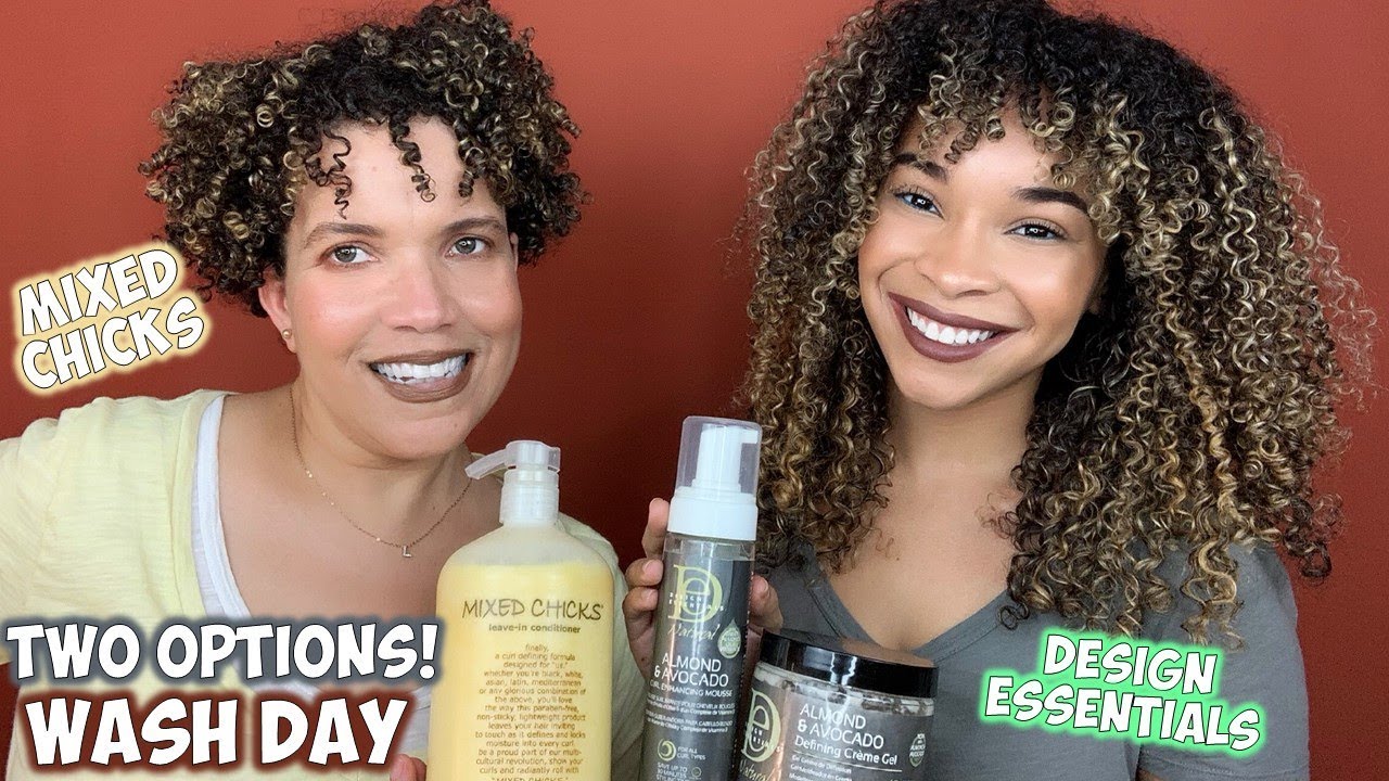 Design Essentials Almond & Avocado + Mixed Chicks | 2 Wash n' Gos!