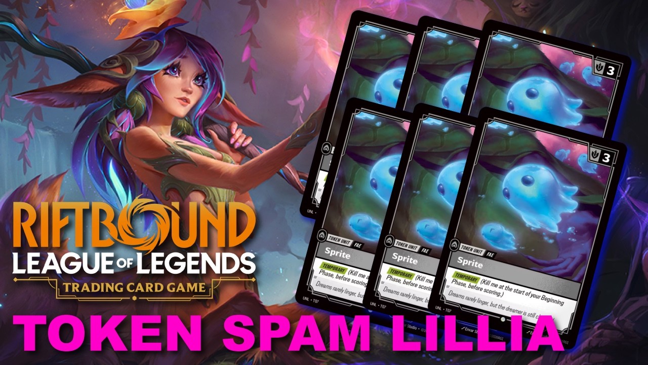This Deck FLOODS the Board with Tokens - Lillia Deck | Riftbound Unleashed