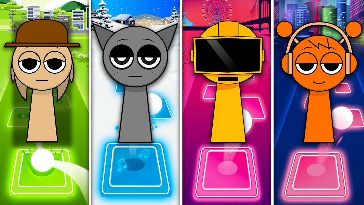 INCREDIBLE SPRUNKI HELP | Tiles Hop EDM Rush