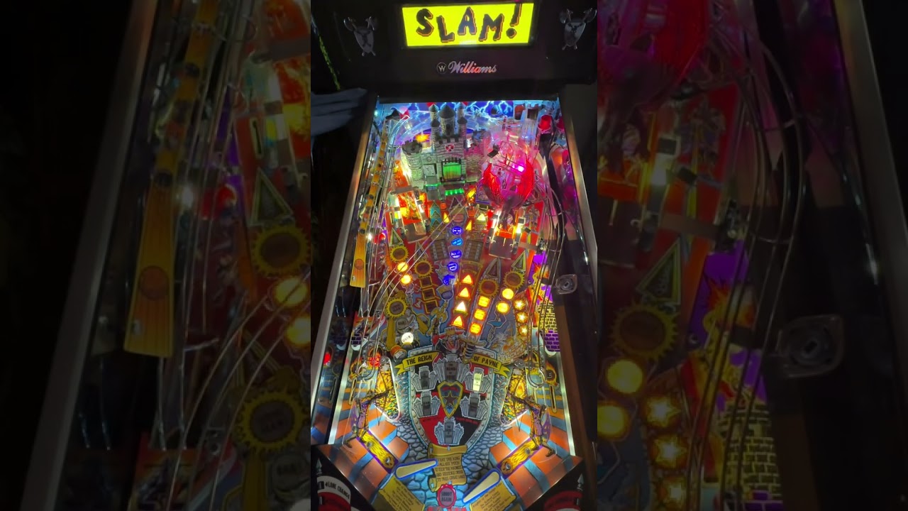 Medieval Madness pinball King of the realm.