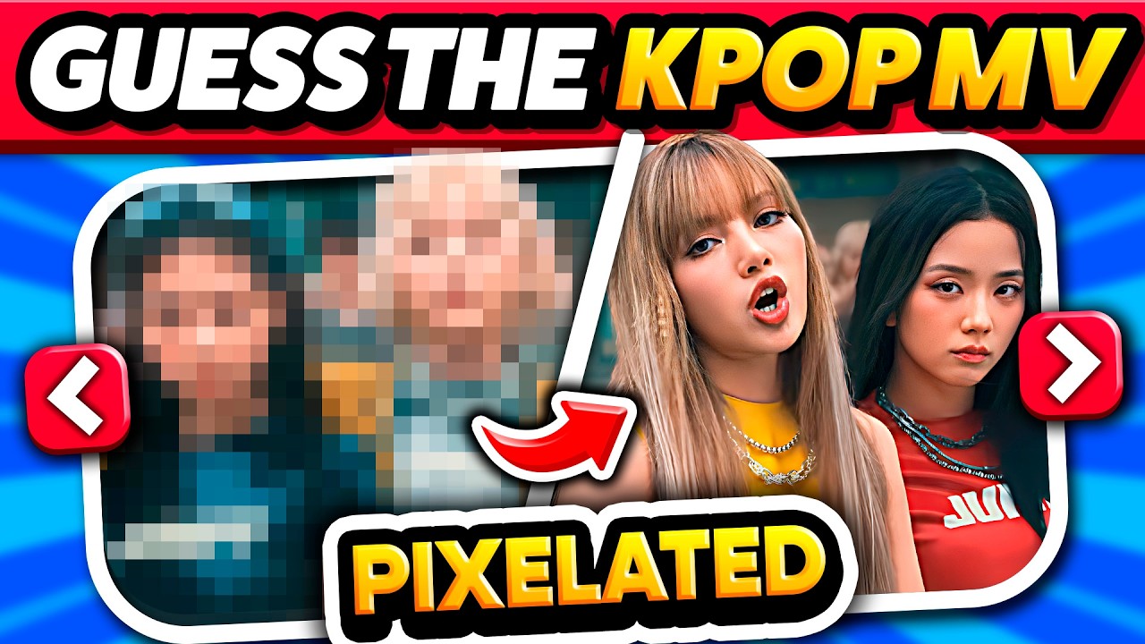 GUESS THE HIDDEN KPOP MV 👀🎬 GUESS THE SONG  | KPOP QUIZ 2025