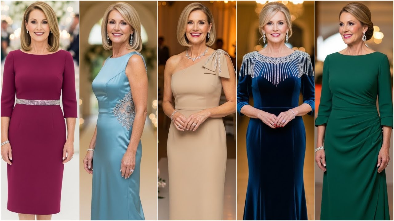Stunning & Elegant Mother of the Bride Evening Gowns: 2026 Formal Wedding Guest Dress Inspiration