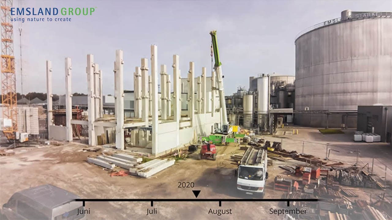 Emsland Group &ndash; WaltrAut Construction Timelapse