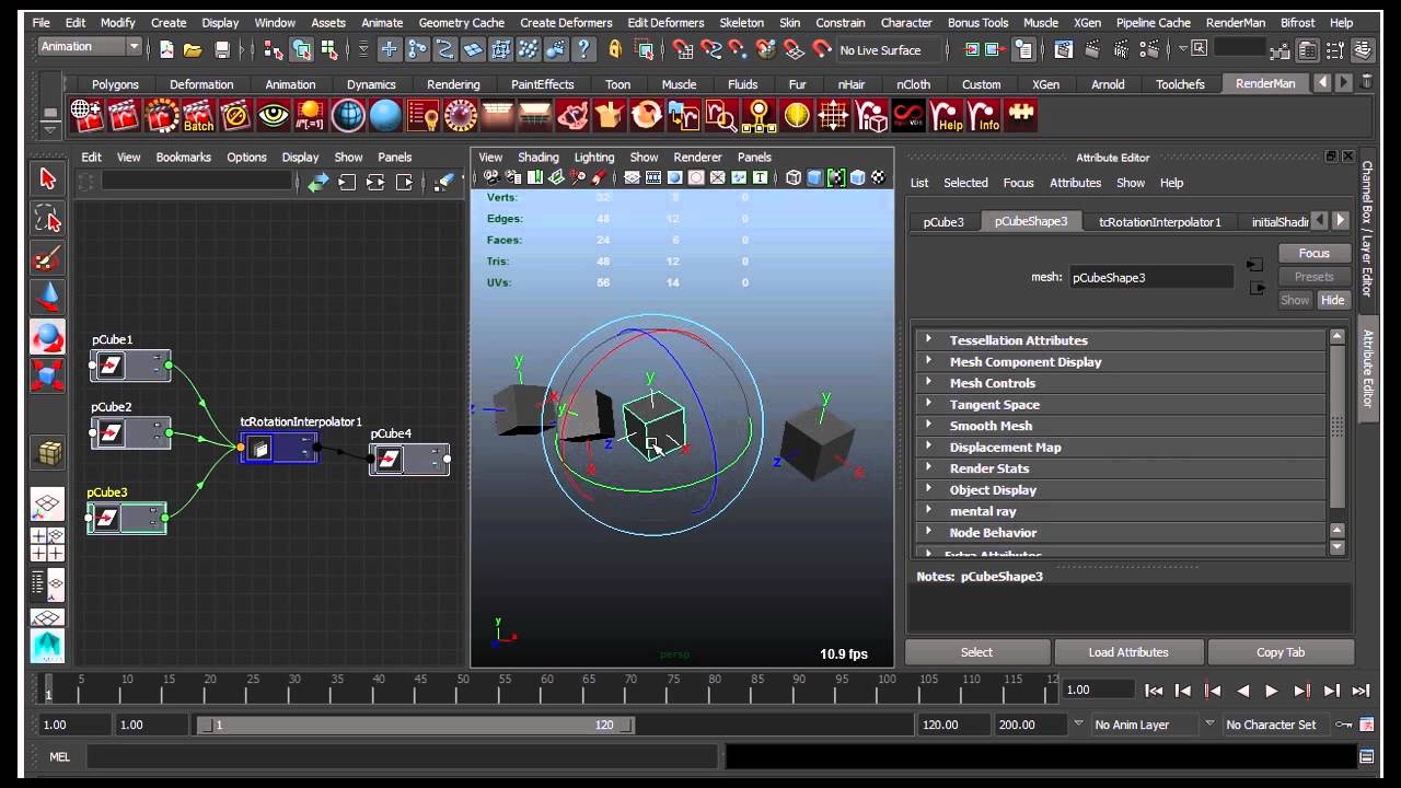 Toolchefs Rotation Interpolator for Autodesk Maya