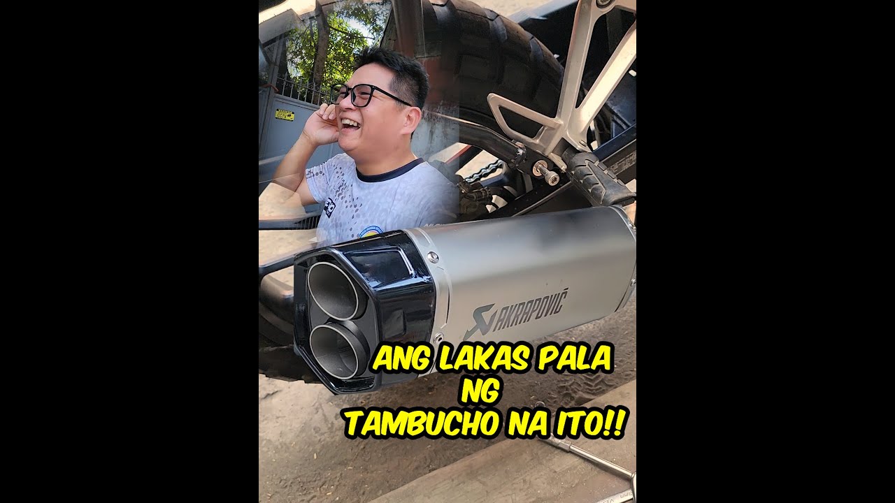 Murang Bilihan ng Tambucho sa Caloocan | Akrapovic | Red Exhaust | Jett Lau Rider | Honda CB 500x
