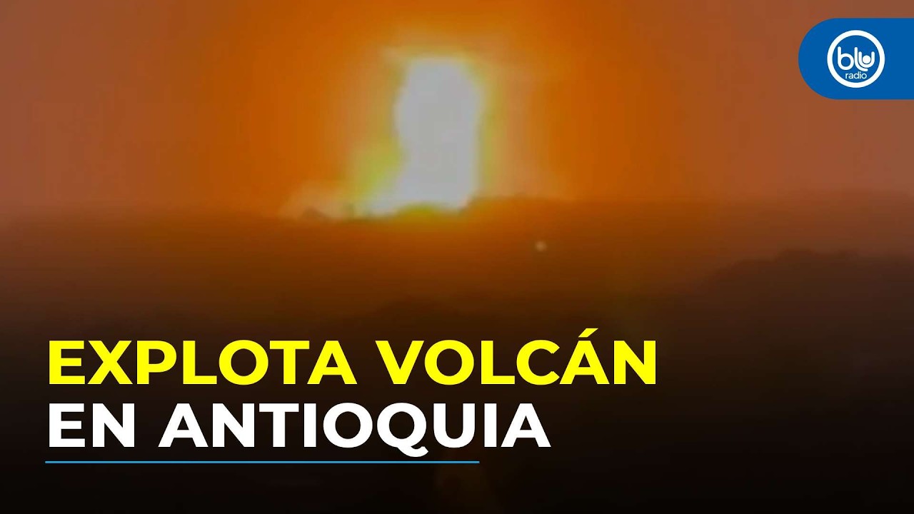 Impactantes imágenes: alerta en Antioquia por erupción de volcán en San Juan de Urabá