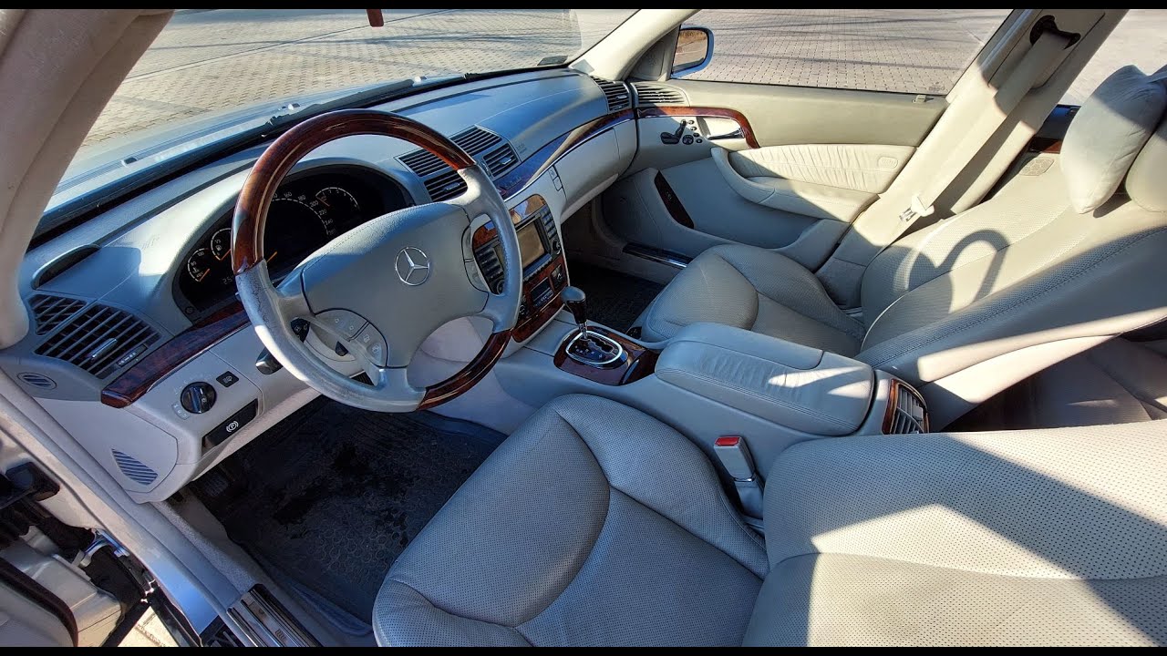 MERCEDES W220 - WALKAROUND,START UP,TEST DRIVE AND REVIEW