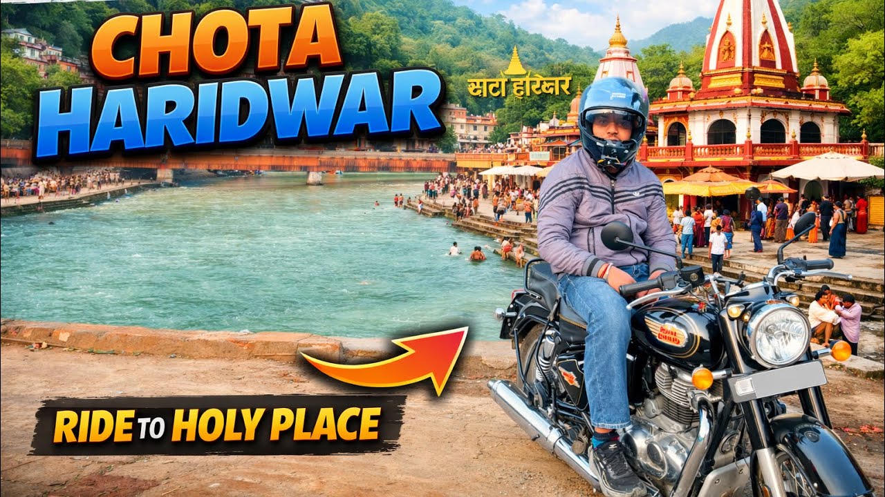 Bike Ride to Chota Haridwar | Bullet standard 350 | DelhitoGadganga #chotaharidwar #vlog #bullet350 