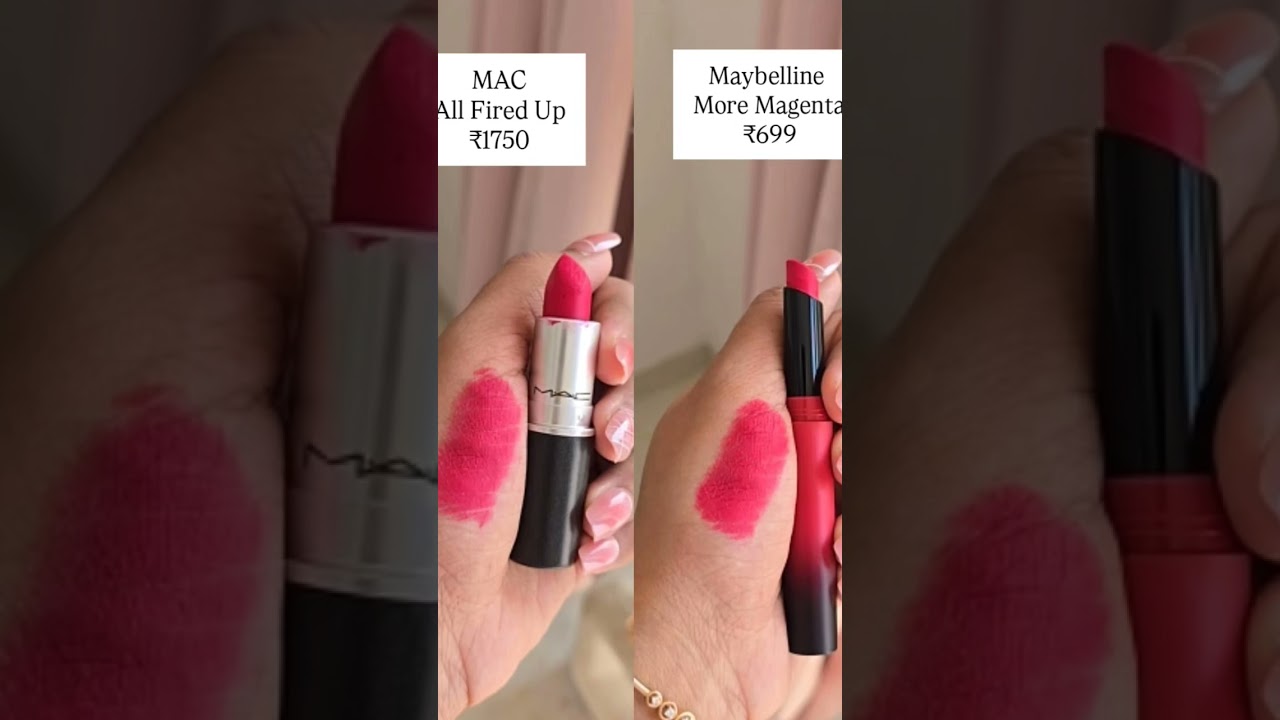 Popular lipstick shades but make them affordable