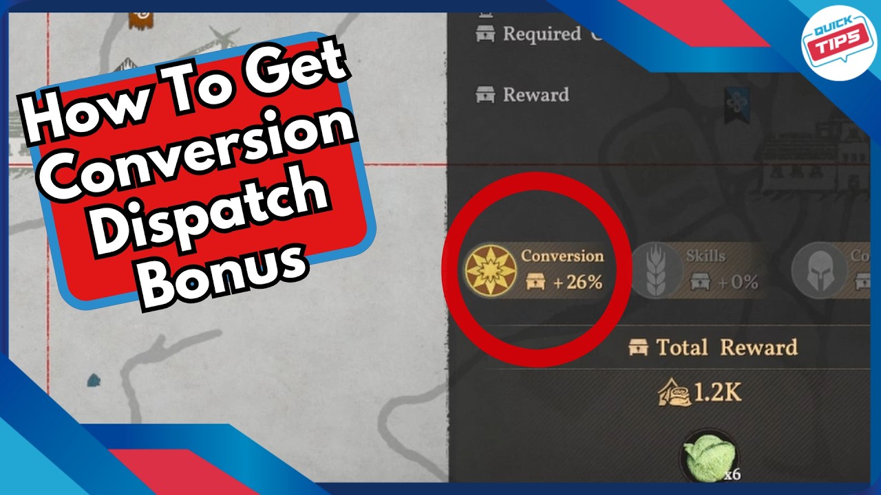 How To Get Conversion Dispatch Bonus in Crimson Desert