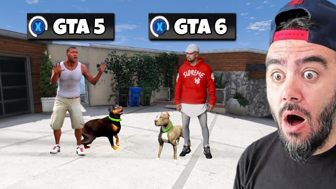 FRANKLININ EVINE GTA 6 DAKI IKIZI GELDI - GTA 5 MODS