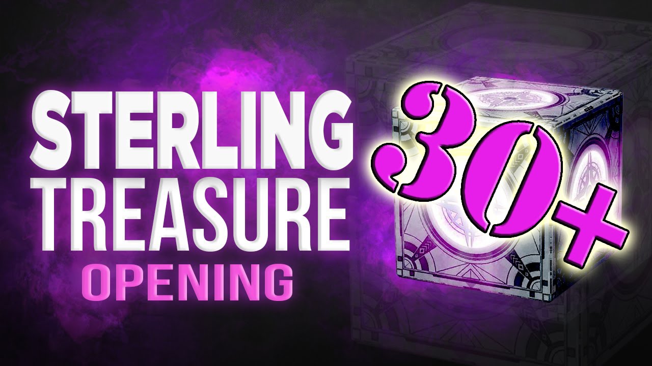 Destiny - 33 Sterling Treasure Unboxing Video (The Reward Chance 6500 Silver)