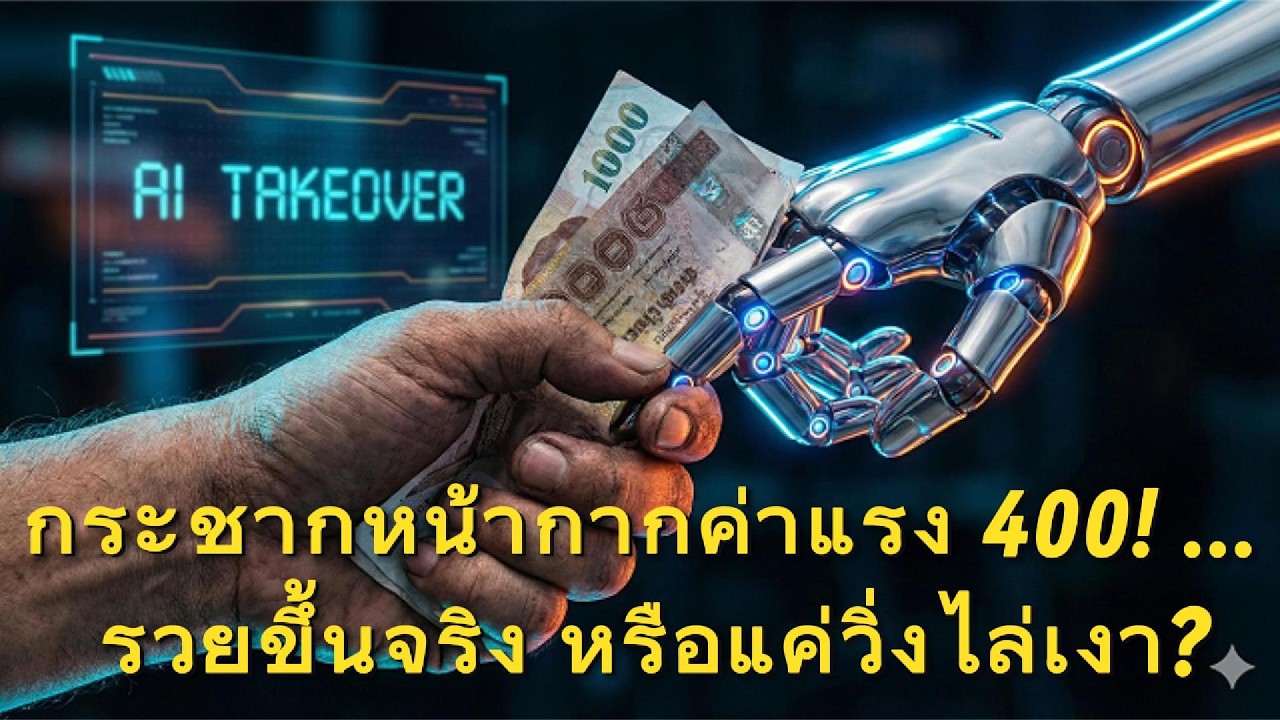กระชากหน้ากากค่าแรง 400! ... รวยขึ้นจริง หรือแค่วิ่งไล่เงา?