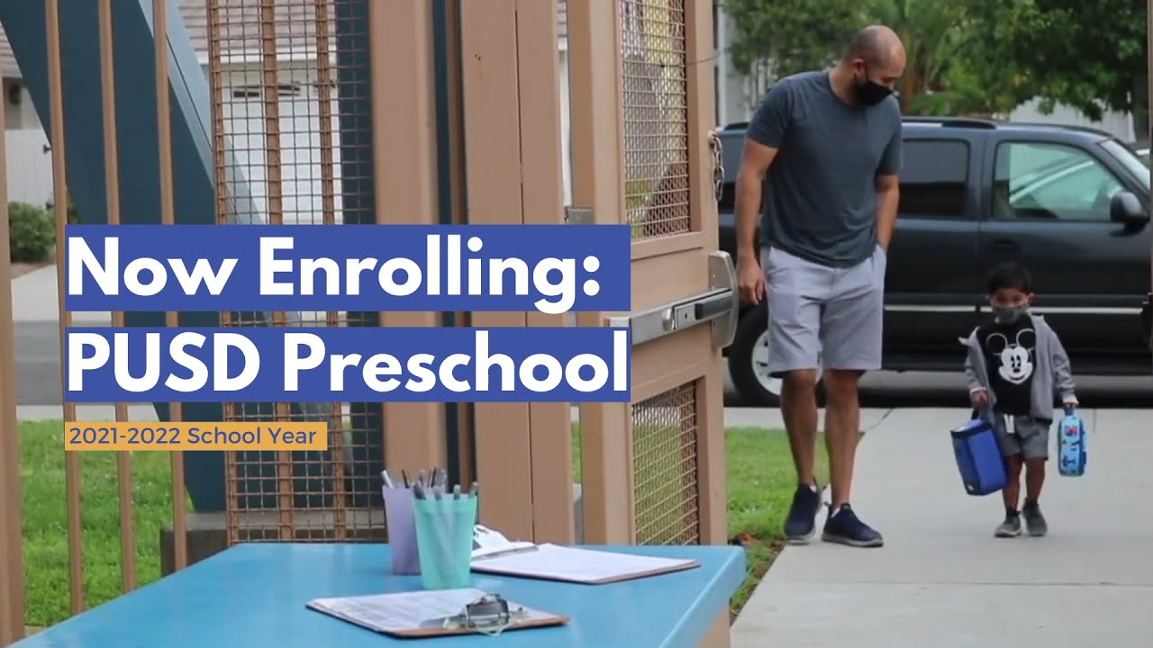PUSD Preschool Registration is NOW OPEN