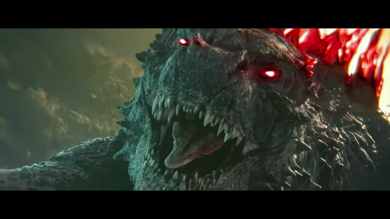 Godzilla evolved and RED.