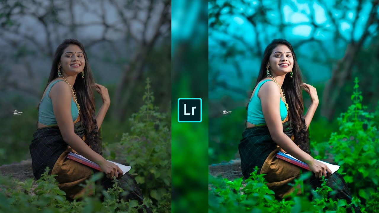 Blue and green effect Lightroom photo editing||preset download free||