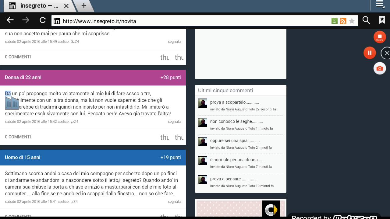 insegreto LA PROFESSORESSA