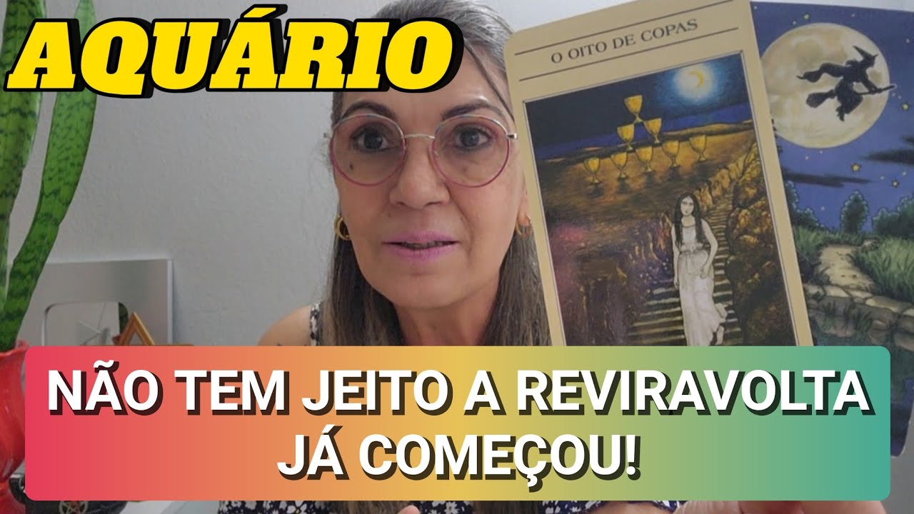 ♒️AQUÁRIO🍀 NÃO TEM JEITO A REVIRAVOLTA JÁ COMEÇOU! SUA  DECISÃO VAI MUDAR O RUMO DO SEU DESTINO 🌞
