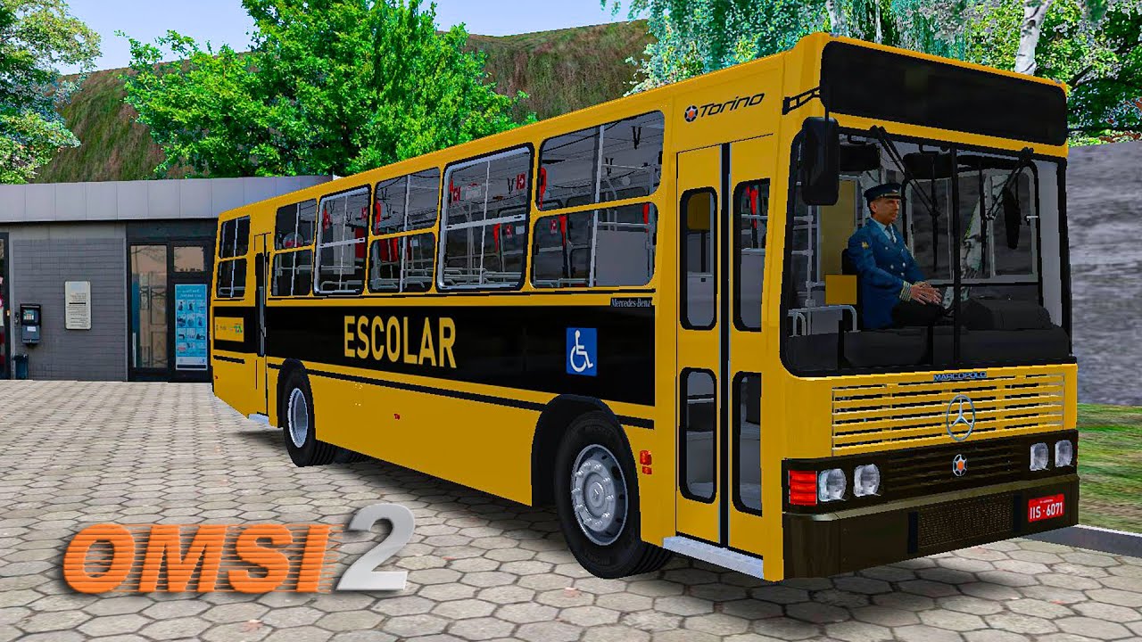 Marcopolo Torino LN 1989 MB OF-1620 Escolar - Omsi 2 Mods