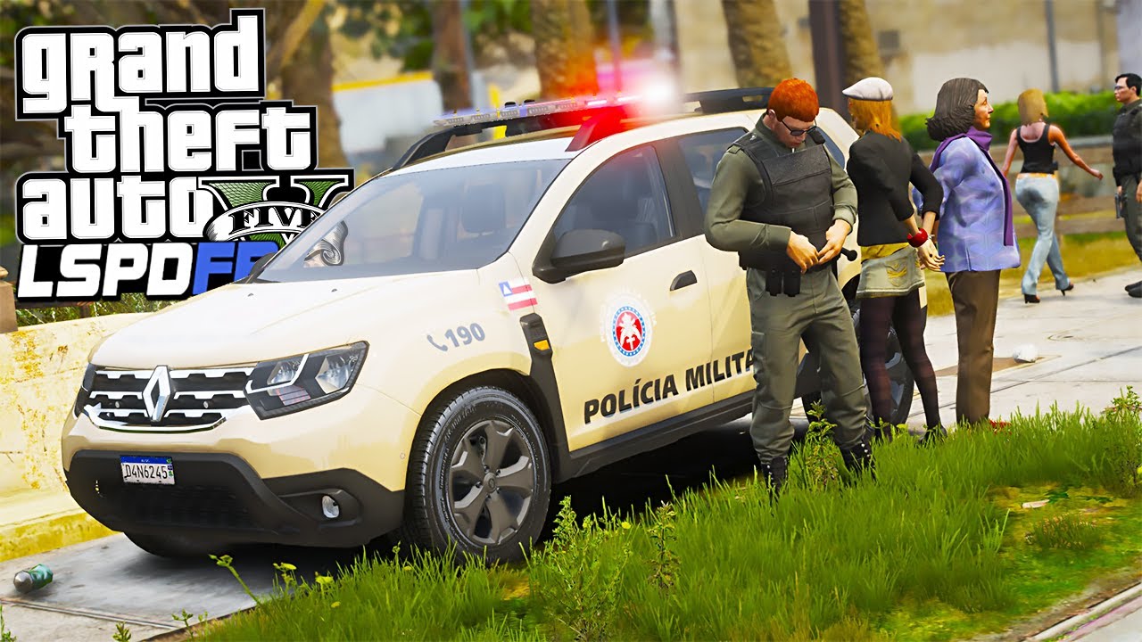 MAE E FILHA É PRESA POR TRAFICO! - PMBA - GTA 5 ROTINA POLICIAL